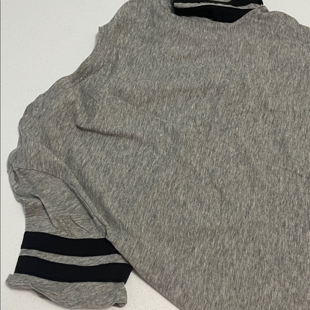 Victoria's Secret Gray Tee with 5/25 Black Text - Picture 5 of 5